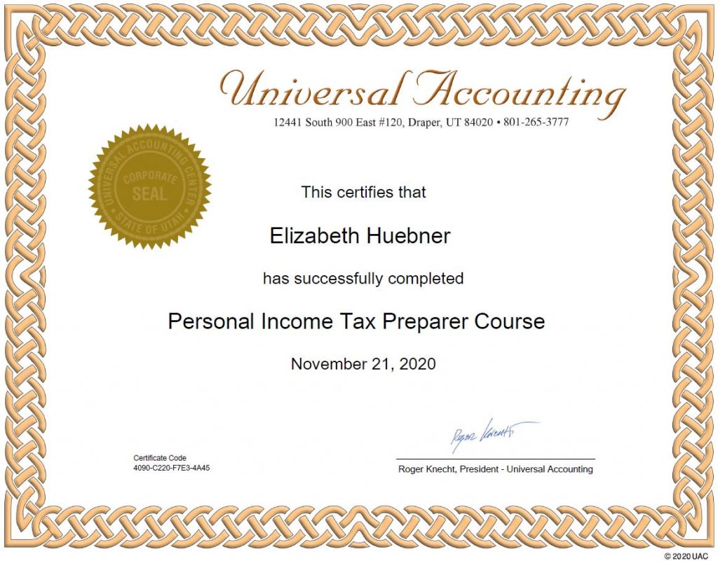 UAC_Personal_income_Tax_Certificate