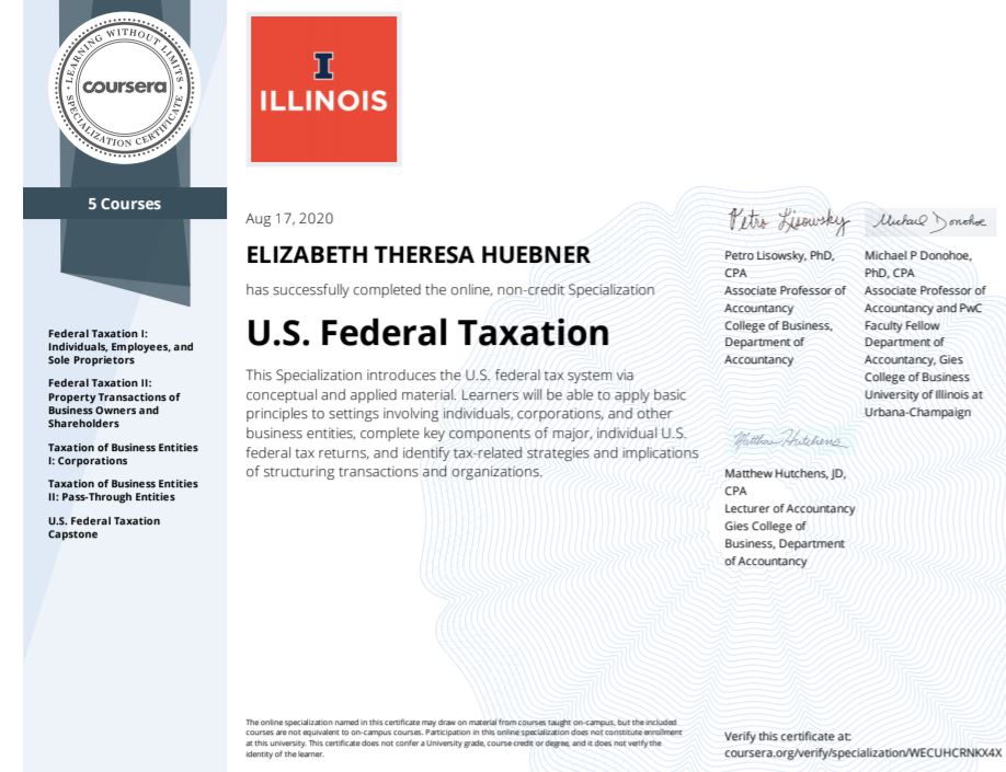 Univ_of_Illinois_Federal_Taxation_certificate_5_courses